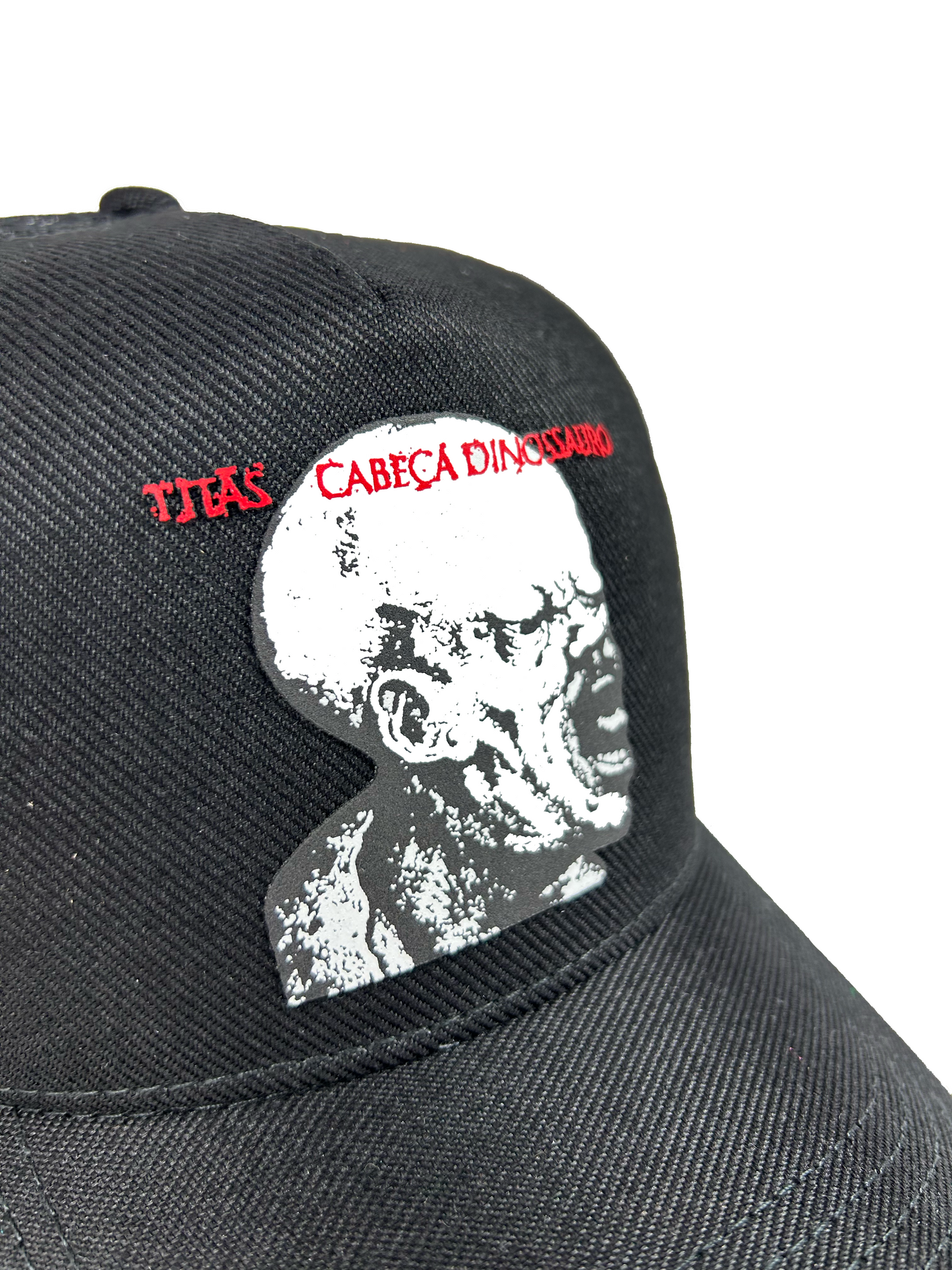 Boné Trucker Titãs Cabeça Dinossauro