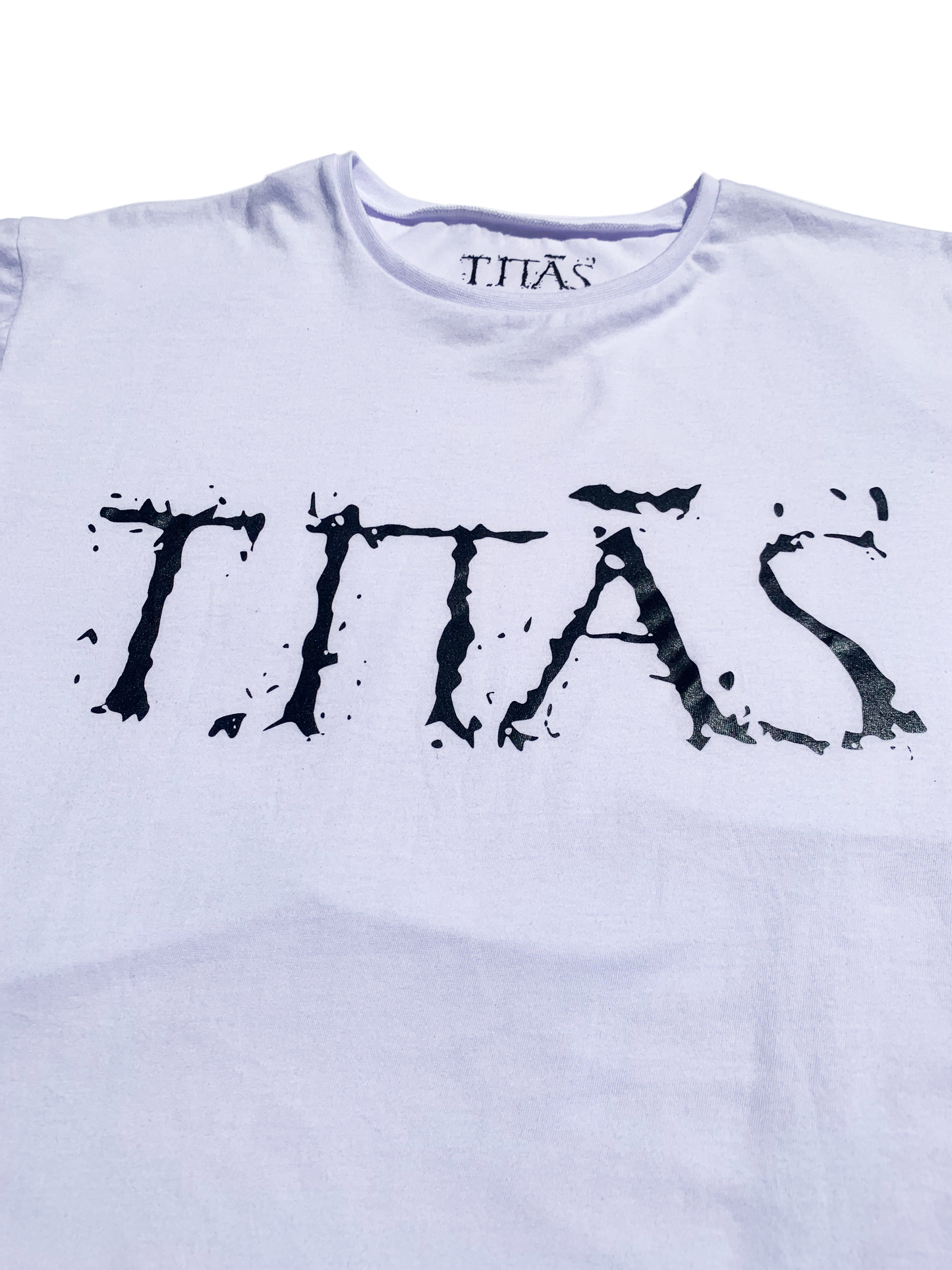 Camiseta Titãs - cropped - Branca