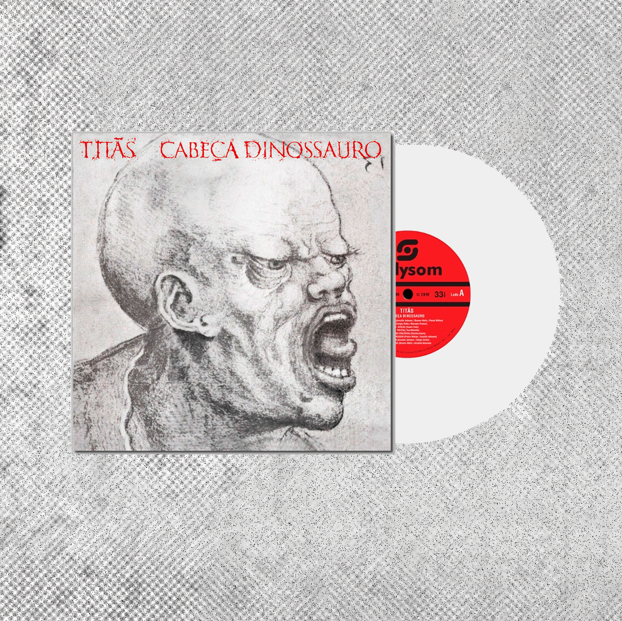 Vinil Titãs Cabeça Dinossauro