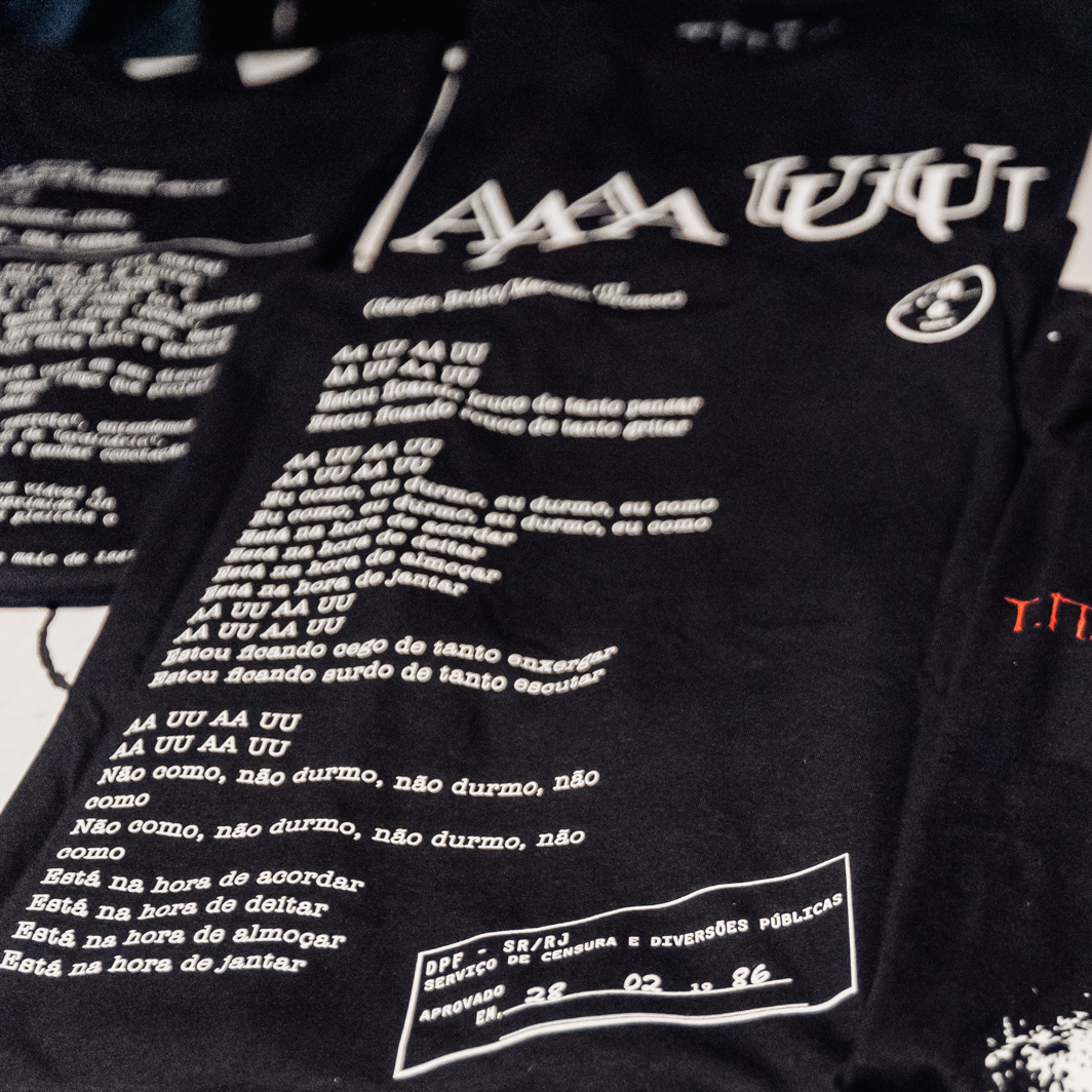 Camiseta Titãs AA UU - Edição Limitada