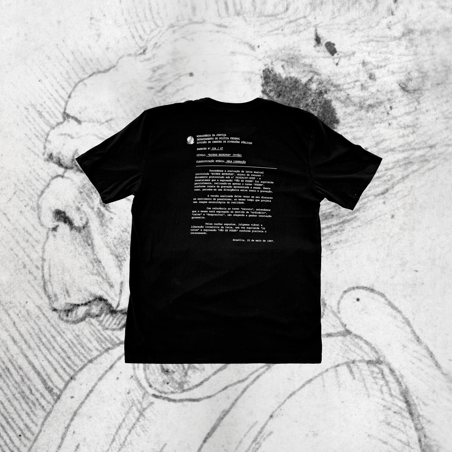 Camiseta Titãs Vão Se Foder! - Edição limitada